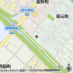 愛知県瀬戸市福元町141周辺の地図
