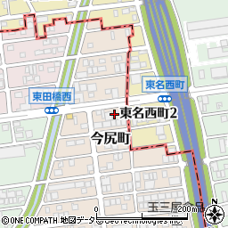 愛知県名古屋市守山区今尻町1203周辺の地図