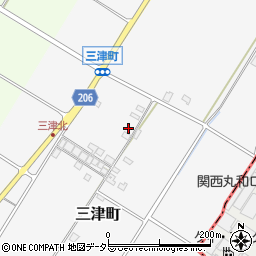 滋賀県彦根市三津町325周辺の地図