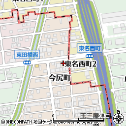 愛知県名古屋市守山区今尻町1204周辺の地図