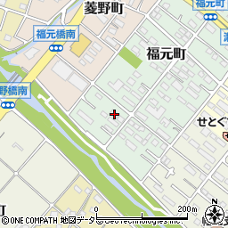 愛知県瀬戸市福元町138周辺の地図
