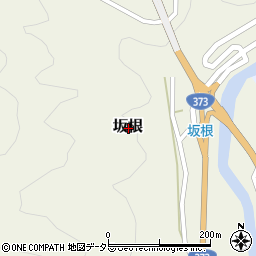 岡山県英田郡西粟倉村坂根周辺の地図