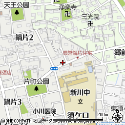 早川生花店周辺の地図