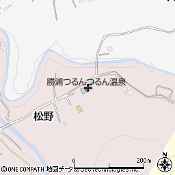 勝浦温泉周辺の地図