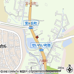 愛知県瀬戸市宝ケ丘町216周辺の地図