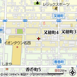 愛知県名古屋市西区又穂町5丁目23周辺の地図