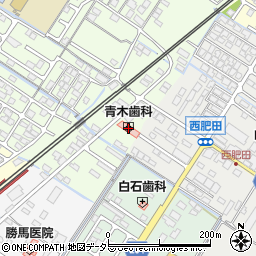 滋賀住宅マンション周辺の地図