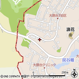 千葉県いすみ市大原台322-7周辺の地図