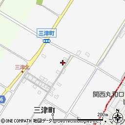 滋賀県彦根市三津町327周辺の地図