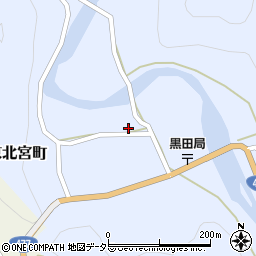 京都府京都市右京区京北宮町宮野周辺の地図