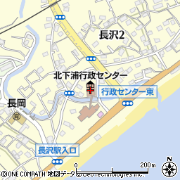 北下浦コミュニティセンター周辺の地図