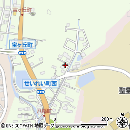 愛知県瀬戸市宝ケ丘町308周辺の地図