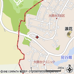 千葉県いすみ市大原台322-8周辺の地図