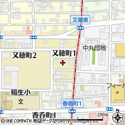 愛知県名古屋市西区又穂町1丁目30周辺の地図