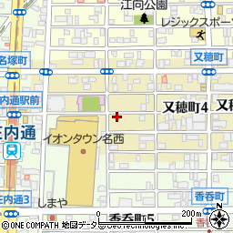 愛知県名古屋市西区又穂町5丁目30周辺の地図