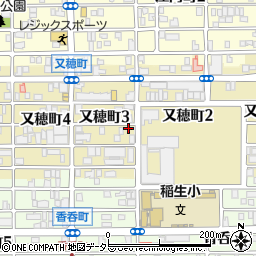 愛知県名古屋市西区又穂町3丁目28周辺の地図