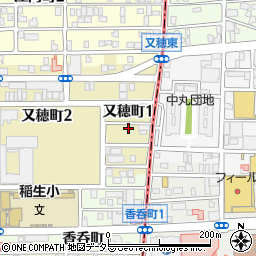 愛知県名古屋市西区又穂町1丁目周辺の地図