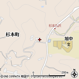 愛知県豊田市杉本町寺ケ洞周辺の地図