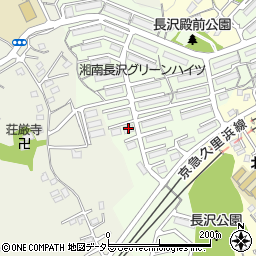 湘南長沢グリーンハイツ８－３号棟周辺の地図