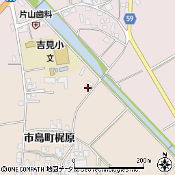 兵庫県丹波市市島町梶原1131周辺の地図