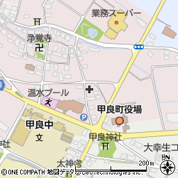 滋賀県犬上郡甲良町在士371周辺の地図