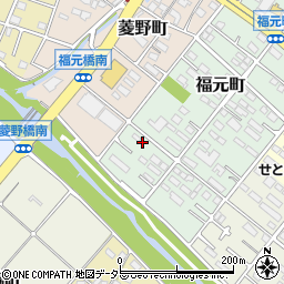 愛知県瀬戸市福元町135-C周辺の地図