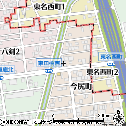 愛知県名古屋市守山区今尻町701周辺の地図