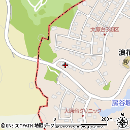 千葉県いすみ市大原台322-9周辺の地図