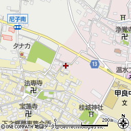 滋賀県犬上郡甲良町在士438周辺の地図