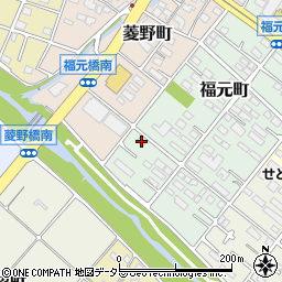 愛知県瀬戸市福元町135-B周辺の地図