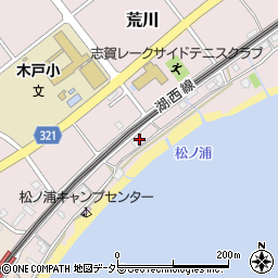 滋賀県大津市荒川393周辺の地図