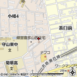 県営喜多山西住宅周辺の地図