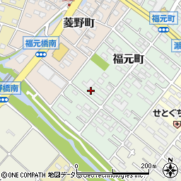 愛知県瀬戸市福元町126周辺の地図