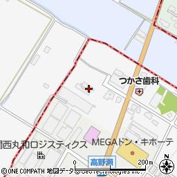 角田化製場周辺の地図
