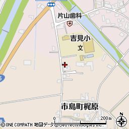 兵庫県丹波市市島町梶原1093周辺の地図