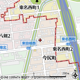 愛知県名古屋市守山区今尻町702周辺の地図