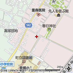 滋賀県犬上郡豊郷町四十九院770-1周辺の地図