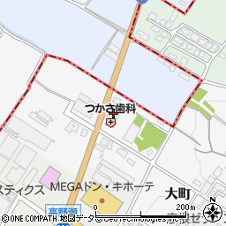 滋賀県犬上郡豊郷町大町380周辺の地図
