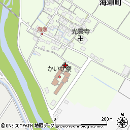 滋賀県彦根市海瀬町290周辺の地図