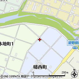 愛知県瀬戸市幡西町35周辺の地図