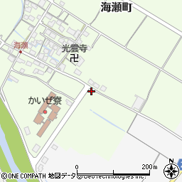 滋賀県彦根市海瀬町316周辺の地図