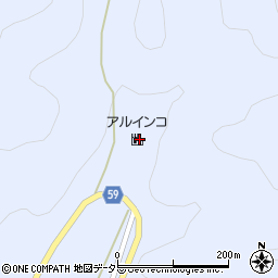 兵庫県丹波市市島町北奥287周辺の地図