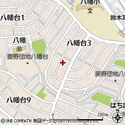 ふおうれすと２周辺の地図