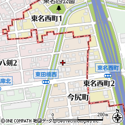 愛知県名古屋市守山区今尻町801周辺の地図