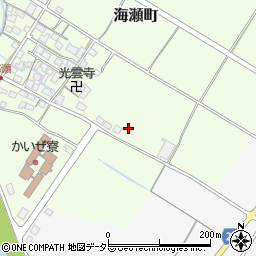 滋賀県彦根市海瀬町178周辺の地図