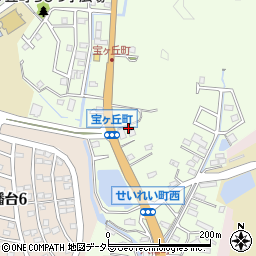 愛知県瀬戸市宝ケ丘町240周辺の地図
