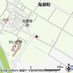 滋賀県彦根市海瀬町329周辺の地図