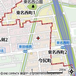 愛知県名古屋市守山区今尻町818周辺の地図