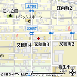 愛知県名古屋市西区又穂町3丁目50周辺の地図