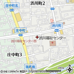 株式会社末岡商店　尾張旭店周辺の地図